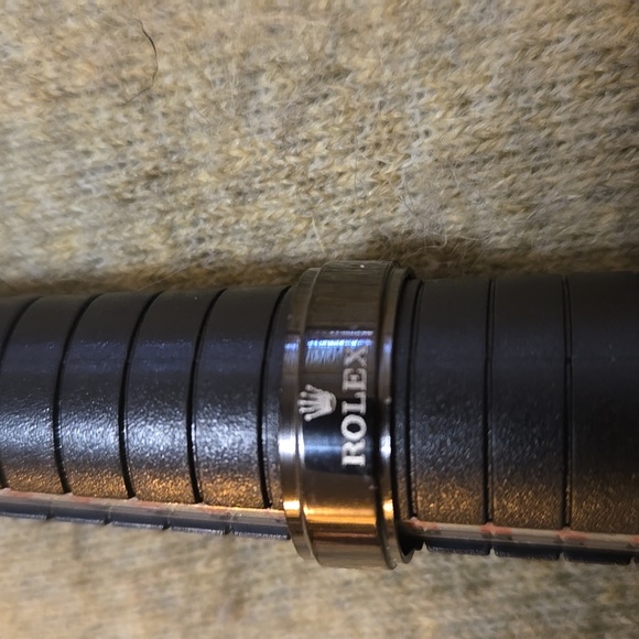 Black Rolex Ring,Size 8.5. - Picture 2 of 3